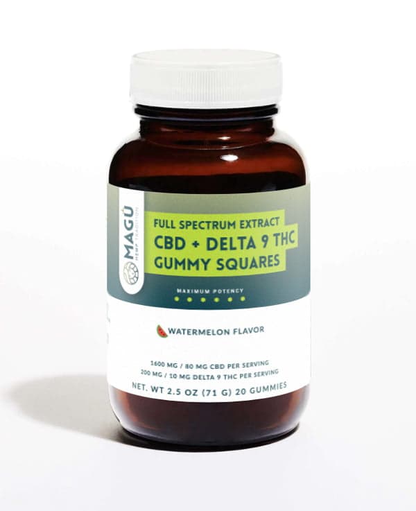 Gummies D9 THC + CBD